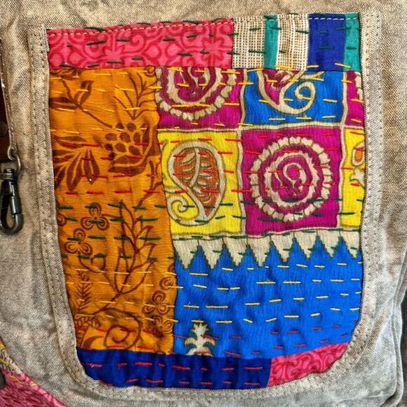 Canvas Purse Boho Crossbody Bag New FAST SHIP - Picture 5 of 13